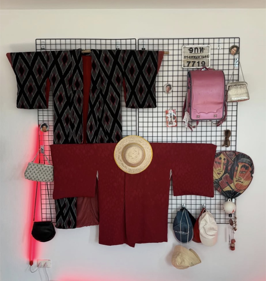 Wall of vintage finds