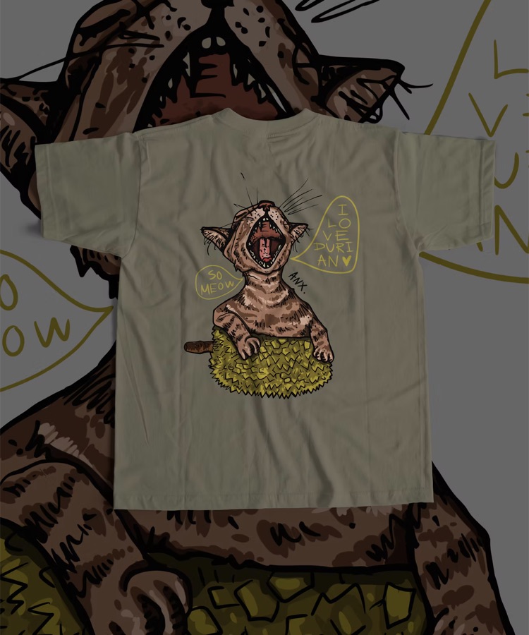 ANX x GROW t-shirt design