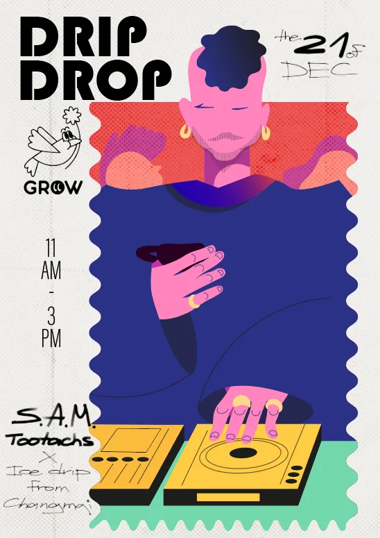 Drip Drop poster — 21 December