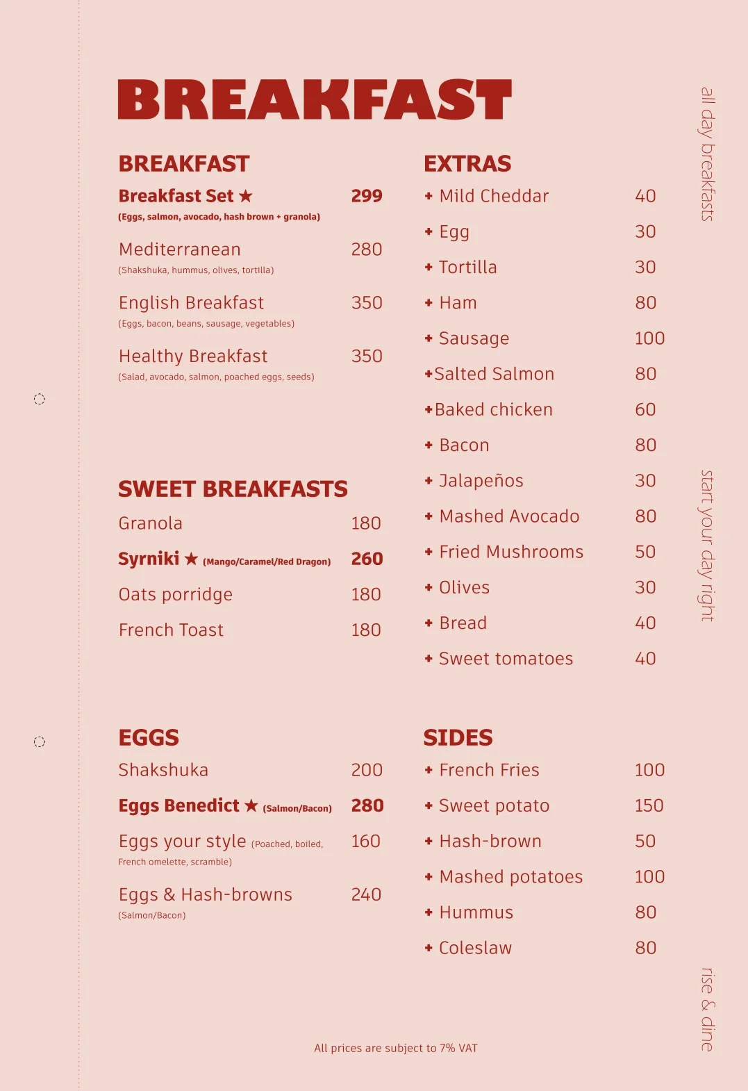 Menu page 4