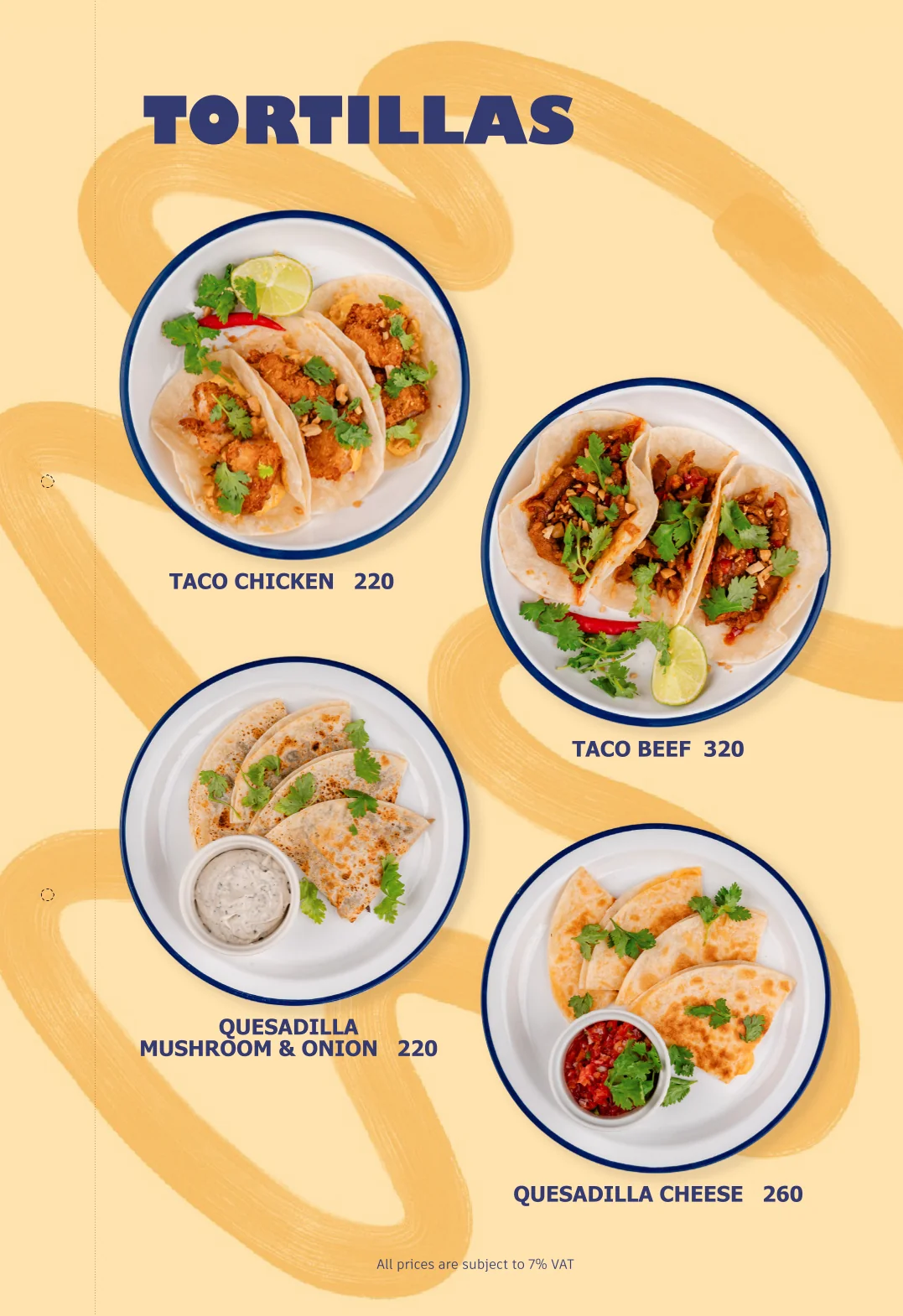Menu page 7